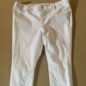 Ava Viv white denim jeans